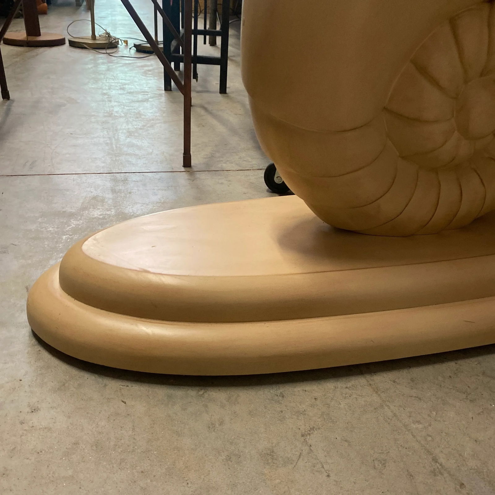 1970s Vintage Nautilus Console Table Base - 5