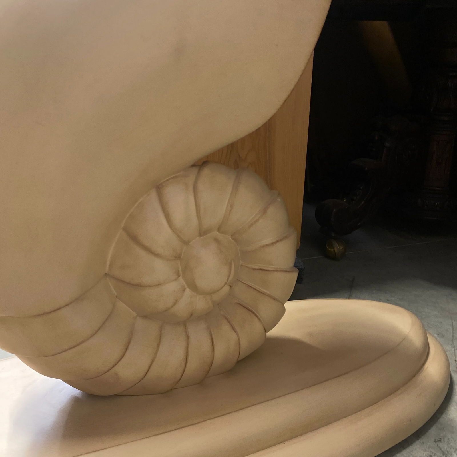 1970s Vintage Nautilus Console Table Base - 6