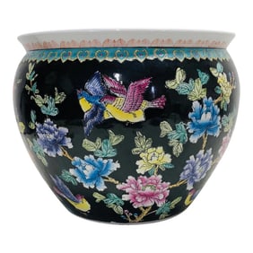 Chinoiserie Fish Bowl Planter