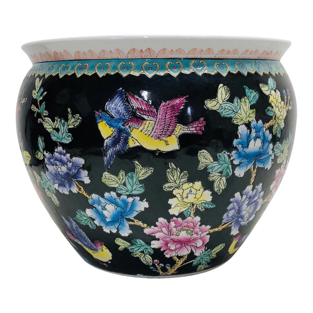 Chinoiserie Fish Bowl Planter (1 of 6)