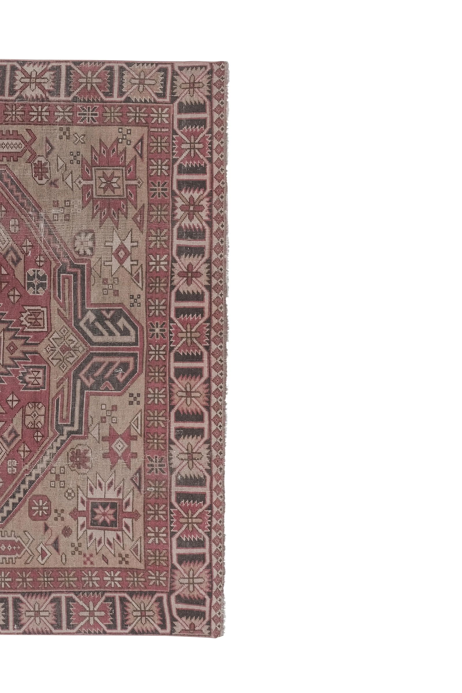 Caucasian Kazak Rug With Tribal Geometric Medallion 5'5'' X 6' - 5