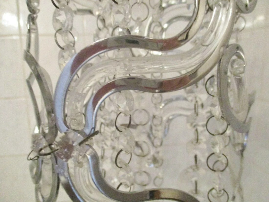 ET2 Twist 1-Light Pendants in Polished Chrome E21253-20pc - a Pair - 6