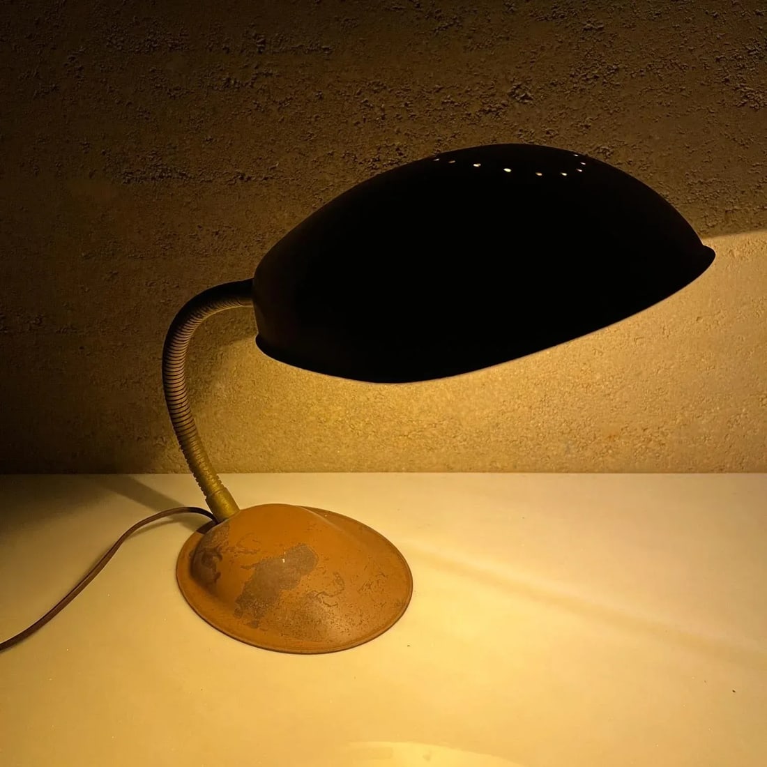 1960s Cobra Desk Lamp Style of Greta Grossman - 11
