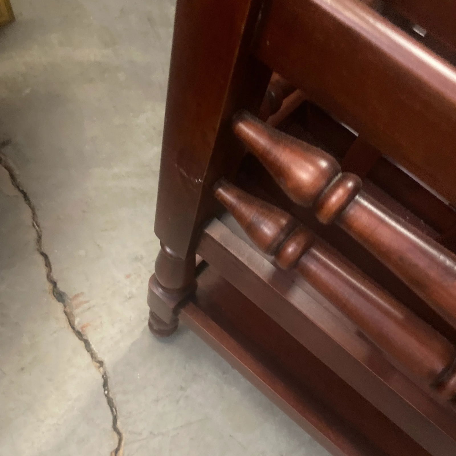 1970s Wooden Magazine Holder - 7