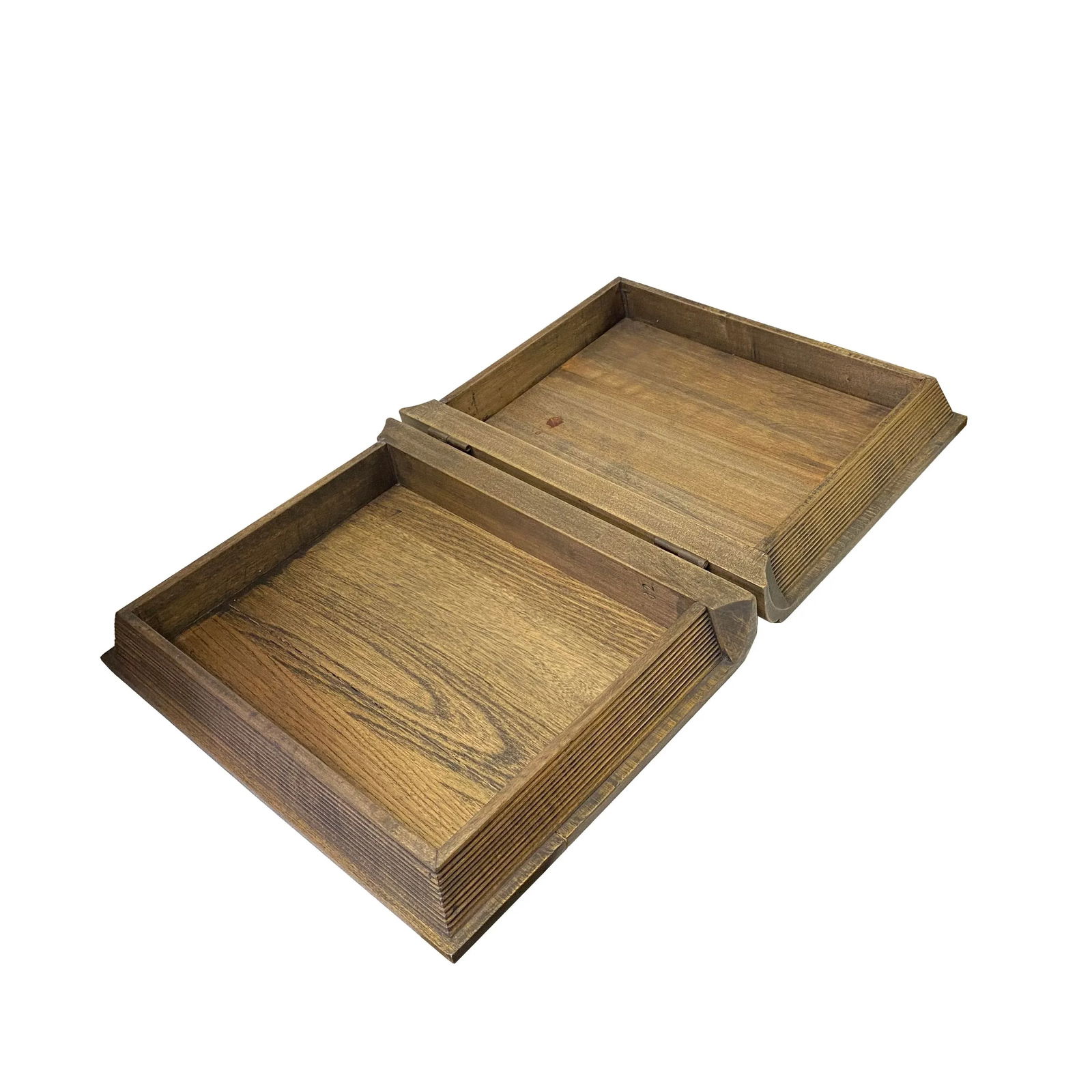 Handmade Solid Wood Book Shape Storage Box Book Jewelry - 6