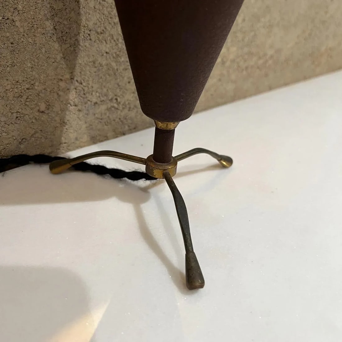 1950s Petite Stilnovo Attributed Italian Modern Design Tripod Desk Table Lamp - 10