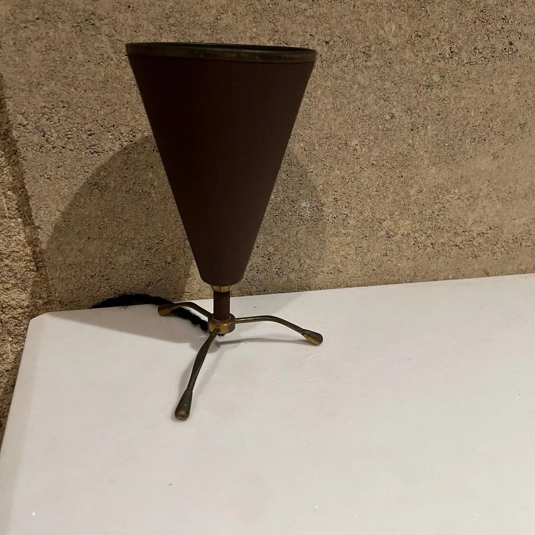 1950s Petite Stilnovo Attributed Italian Modern Design Tripod Desk Table Lamp - 12