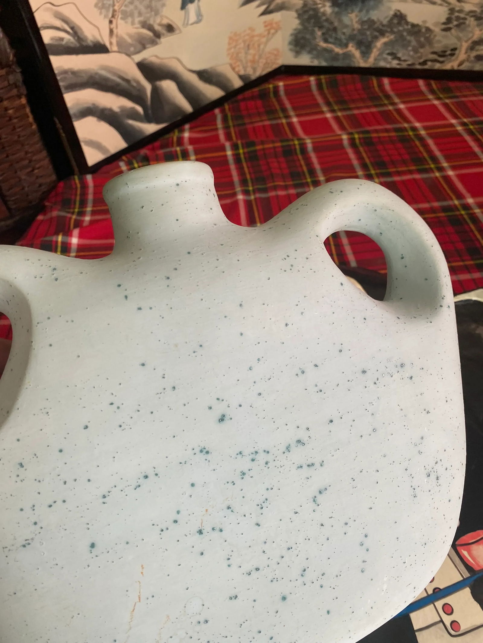 Southwestern Gold Cactus Details Vase - 4