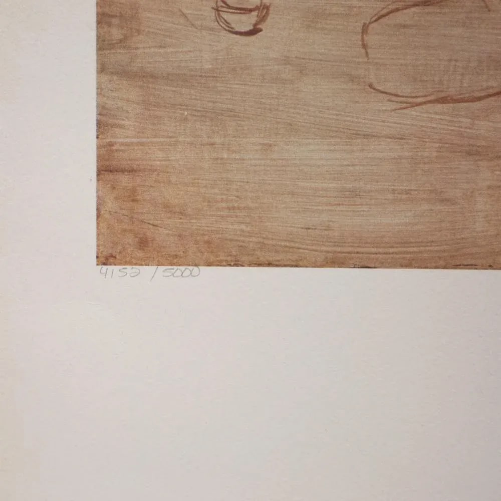 Large 1980s Picasso Museum Sealed and Numbered Poster After P. Picasso's "Paul en Arlequin" - 9