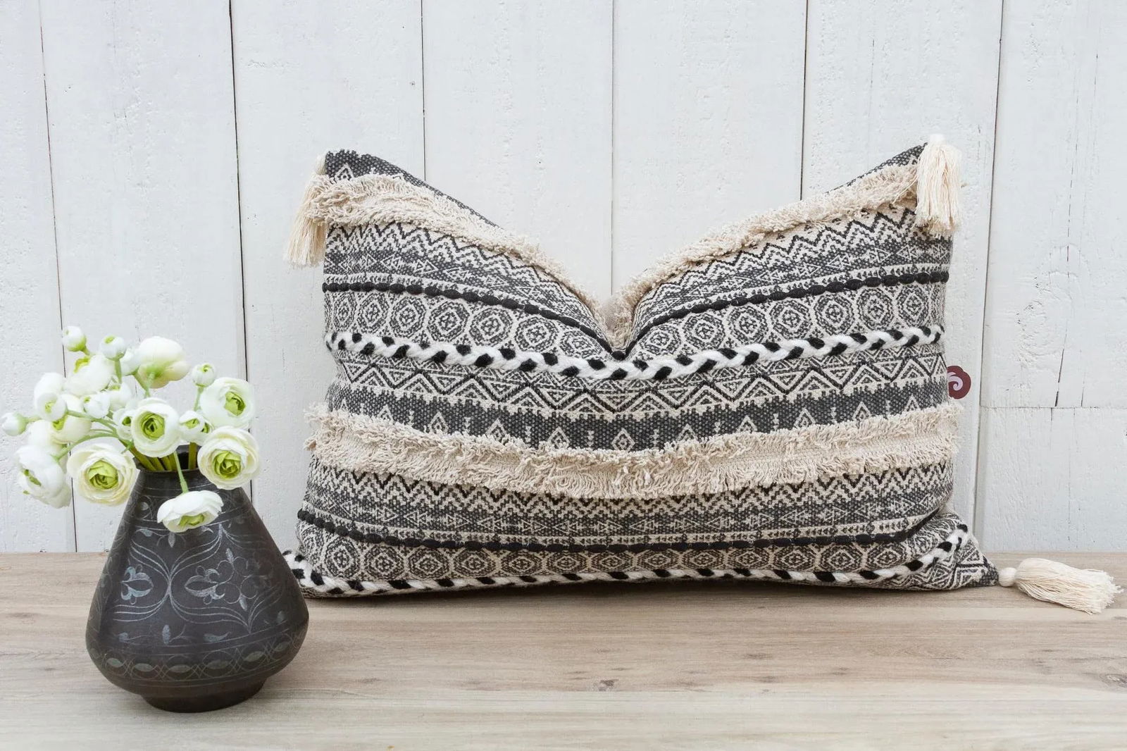 Ashberry Nomadic Moroccan Lumbar Pillow - 2