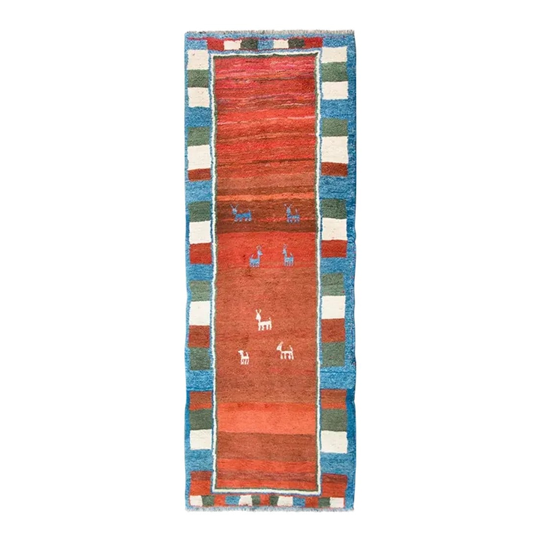 Mid 20th Century Vintage Persian Gabbeh Rug (1 of 13)