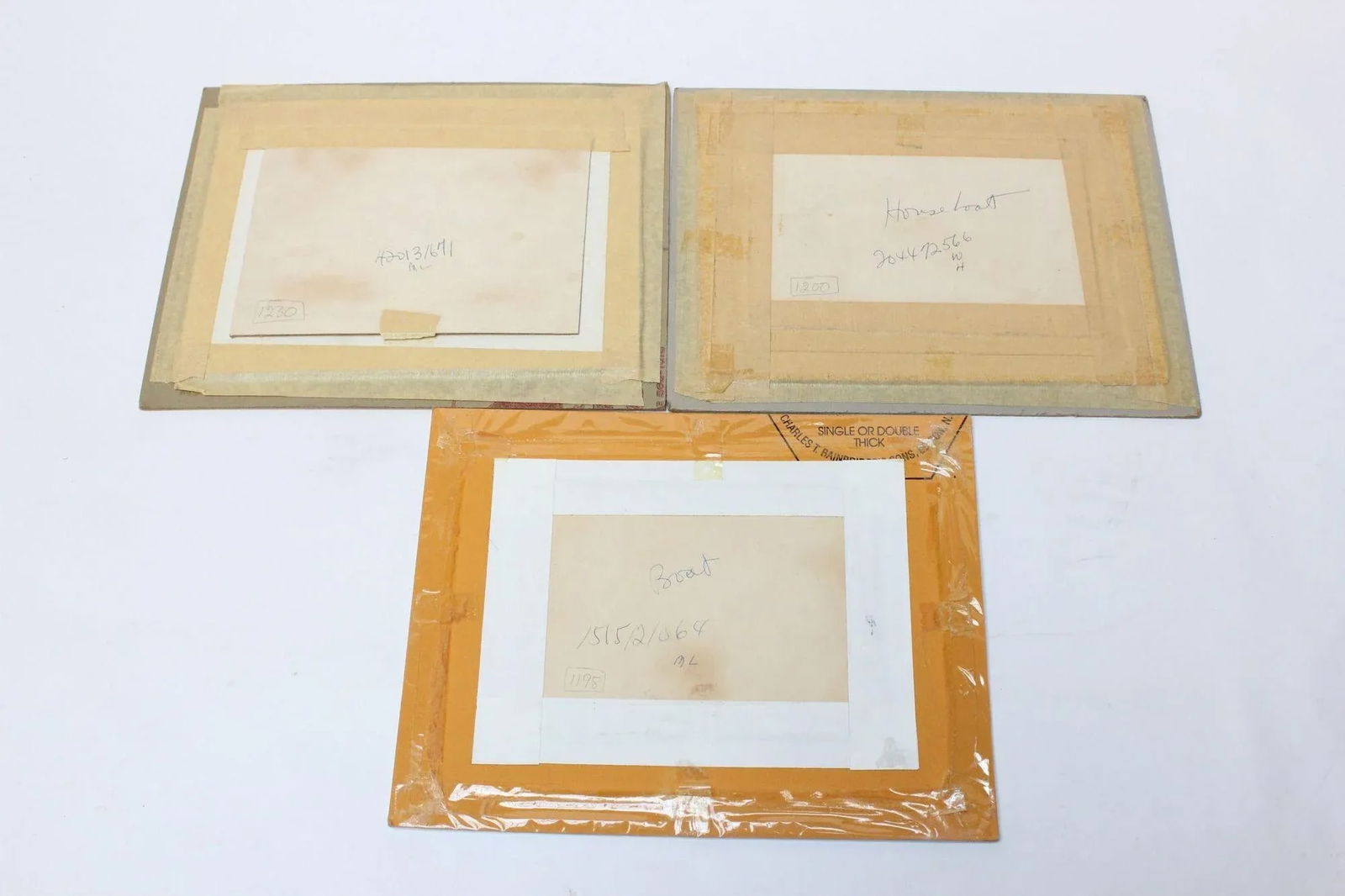 Set of Three Stanley C. Brodey "Houseboat" Watercolors - 5