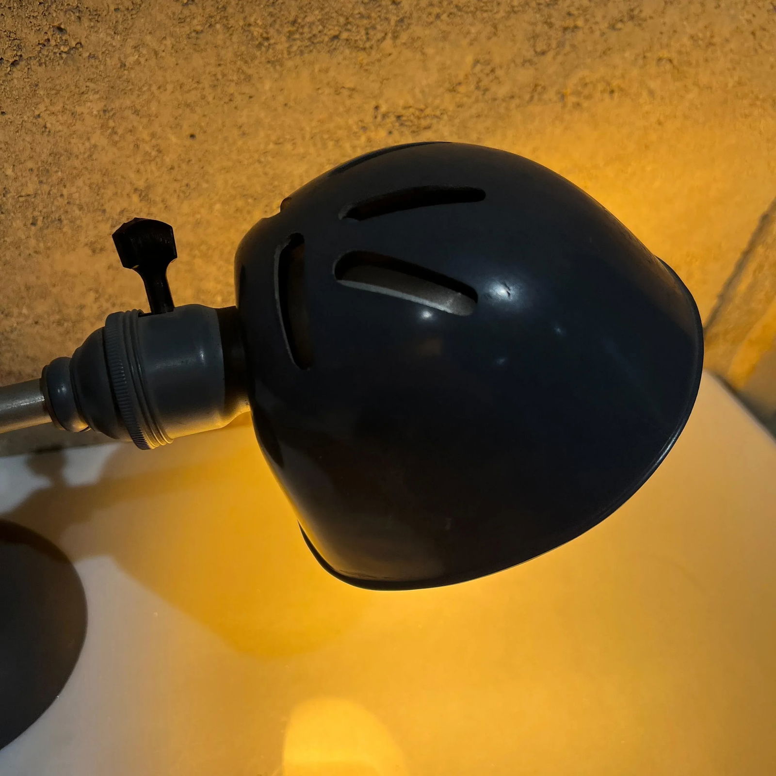 1930s Industrial Table Lamp Light by O C White Lites Worcester Ma - 2