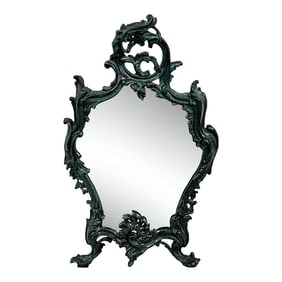 Late 20th Century French Style Maitland - Smith Iron Tabletop Mirror