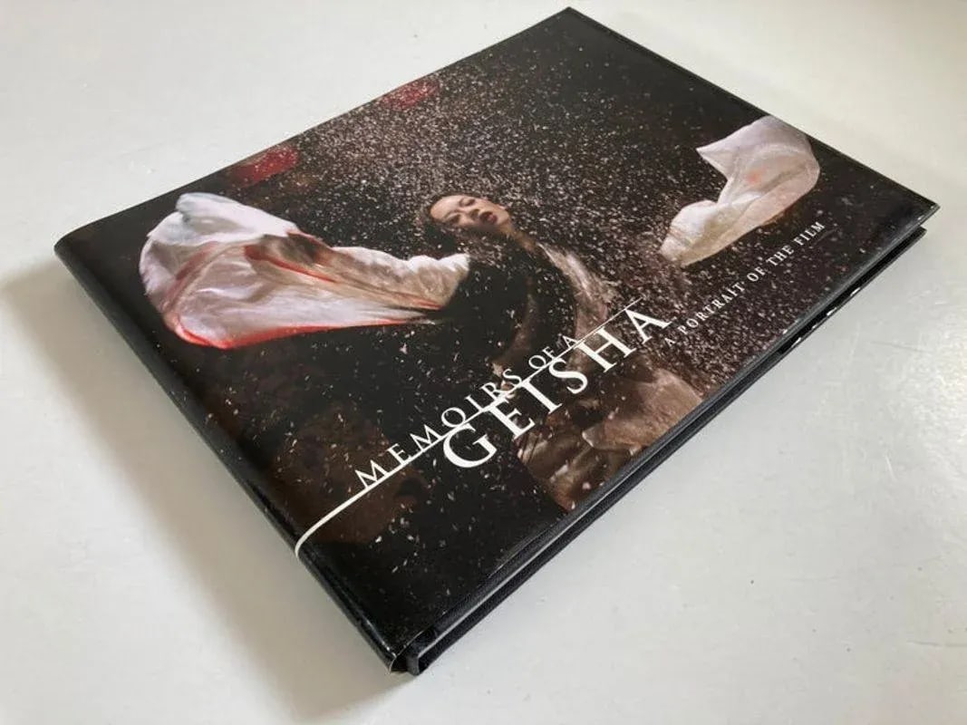 2005 Memoirs of A Geisha a Portrait of the Film by Peggy Mulloy Hardcover Book - 3