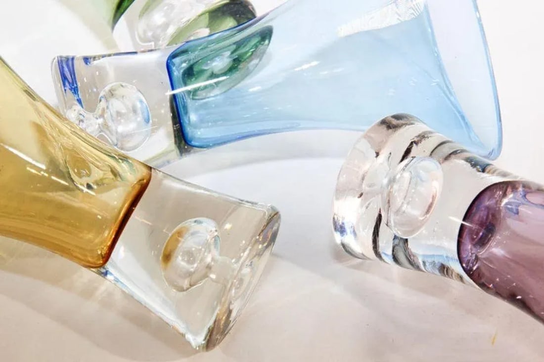 Vintage Drinking Liquor Shot Glasses- Set of 4 - 11