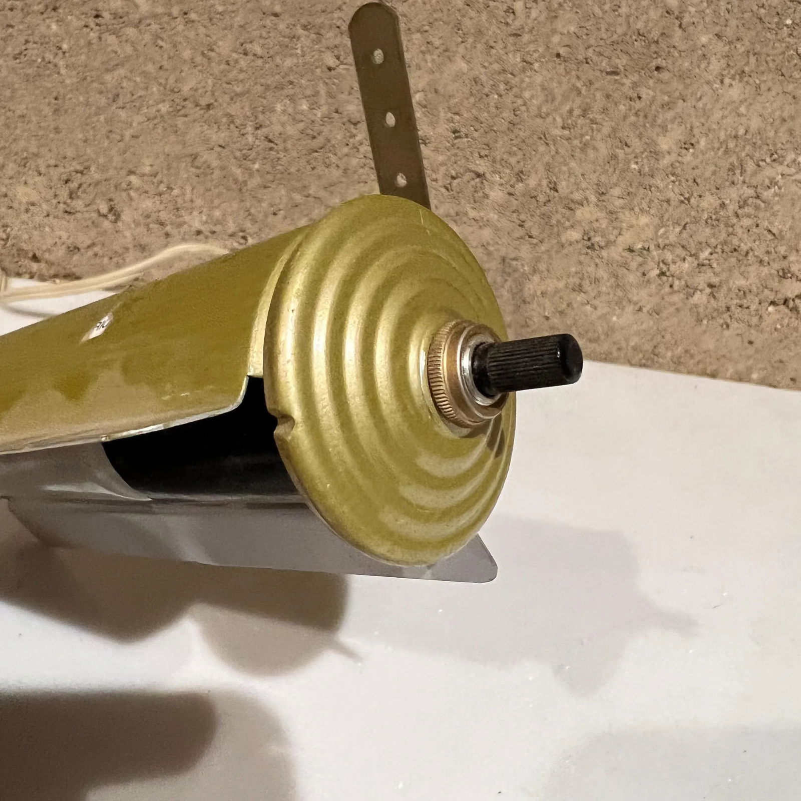 Vintage Industrial Gold Tube Wall Unit Task Picture Light, Los Angeles Ca - 5