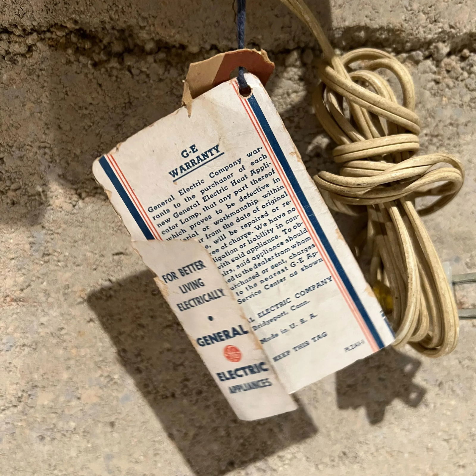 1950s Vintage Ge General Electric Therapeutic Heat Applicator Lamp in Beige - 7