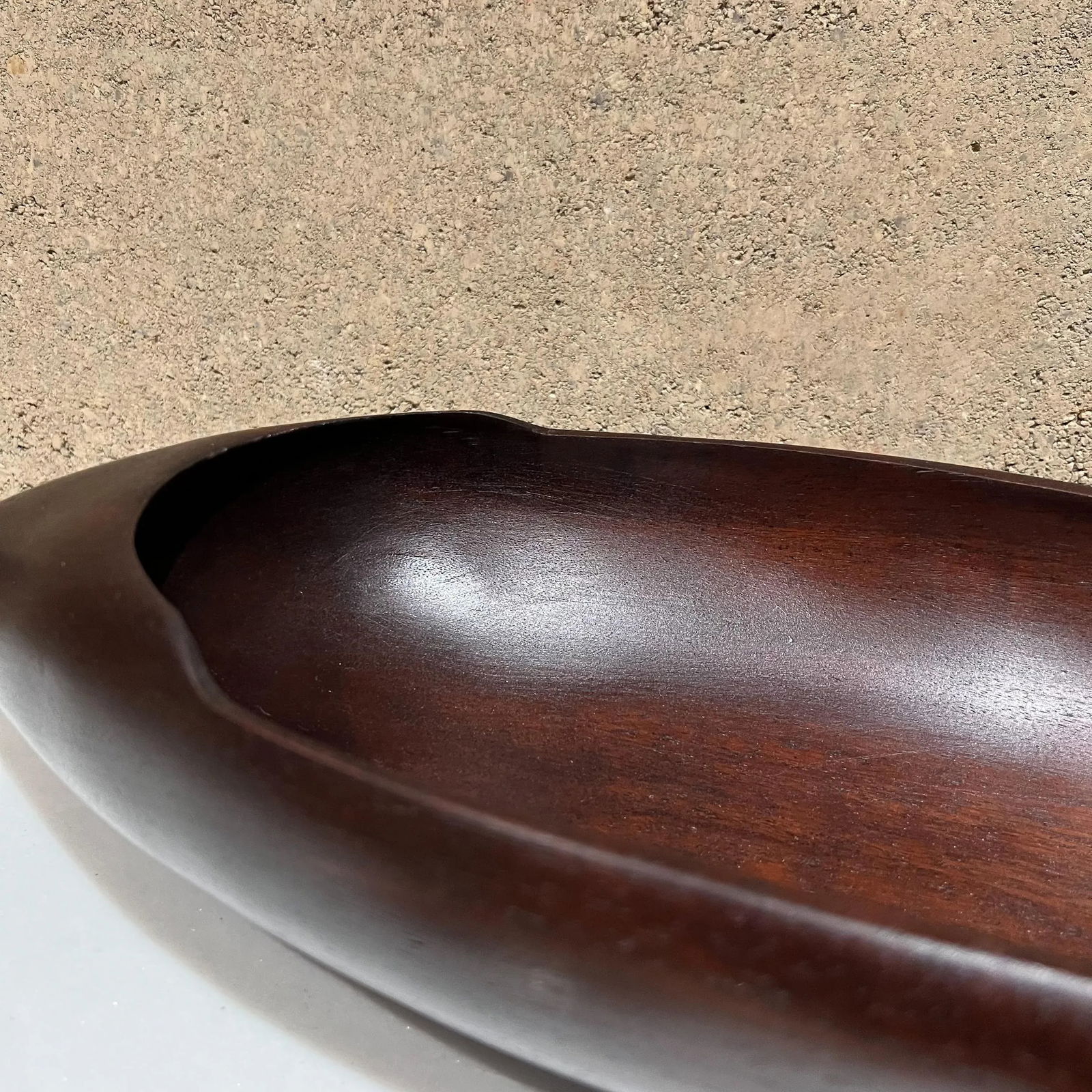 1970s Sculptural Shark Wood Bowl Catch All - 9