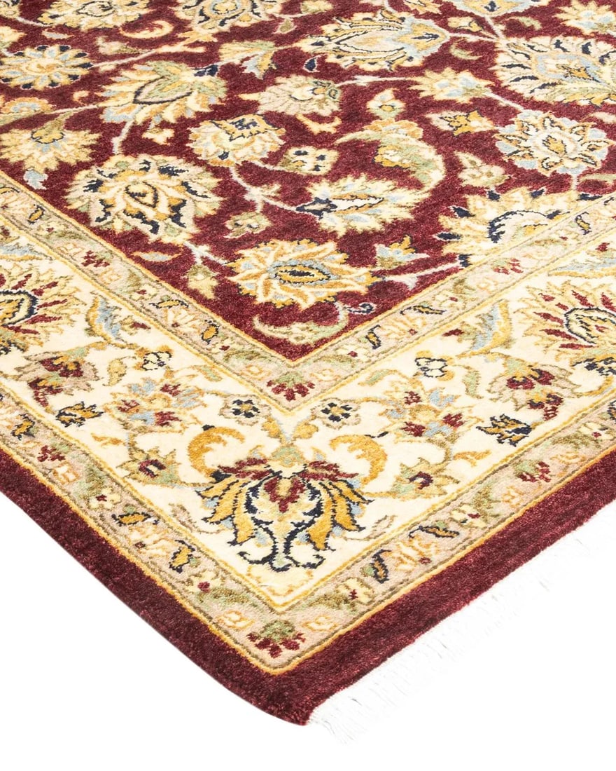 Mogul, One-of-a-Kind Hand-Knotted Area Rug in Orange, 4' 2" x 6' 4" - 2