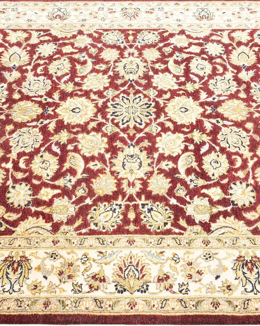 Mogul, One-of-a-Kind Hand-Knotted Area Rug in Orange, 4' 2" x 6' 4" - 4