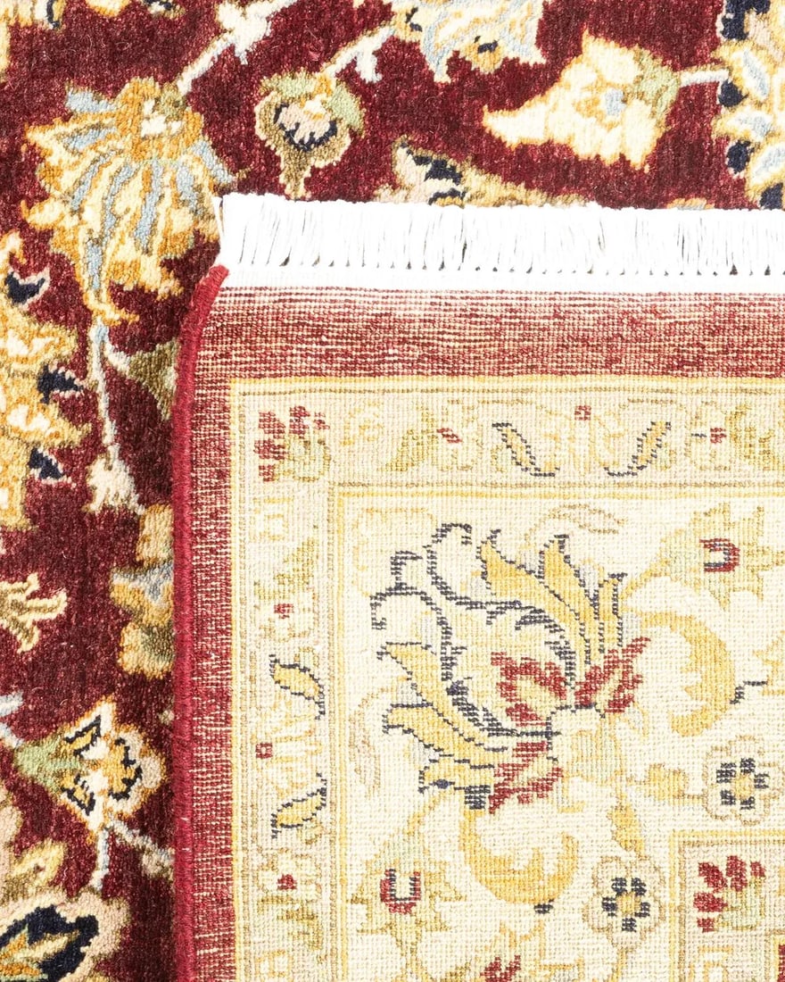 Mogul, One-of-a-Kind Hand-Knotted Area Rug in Orange, 4' 2" x 6' 4" - 5