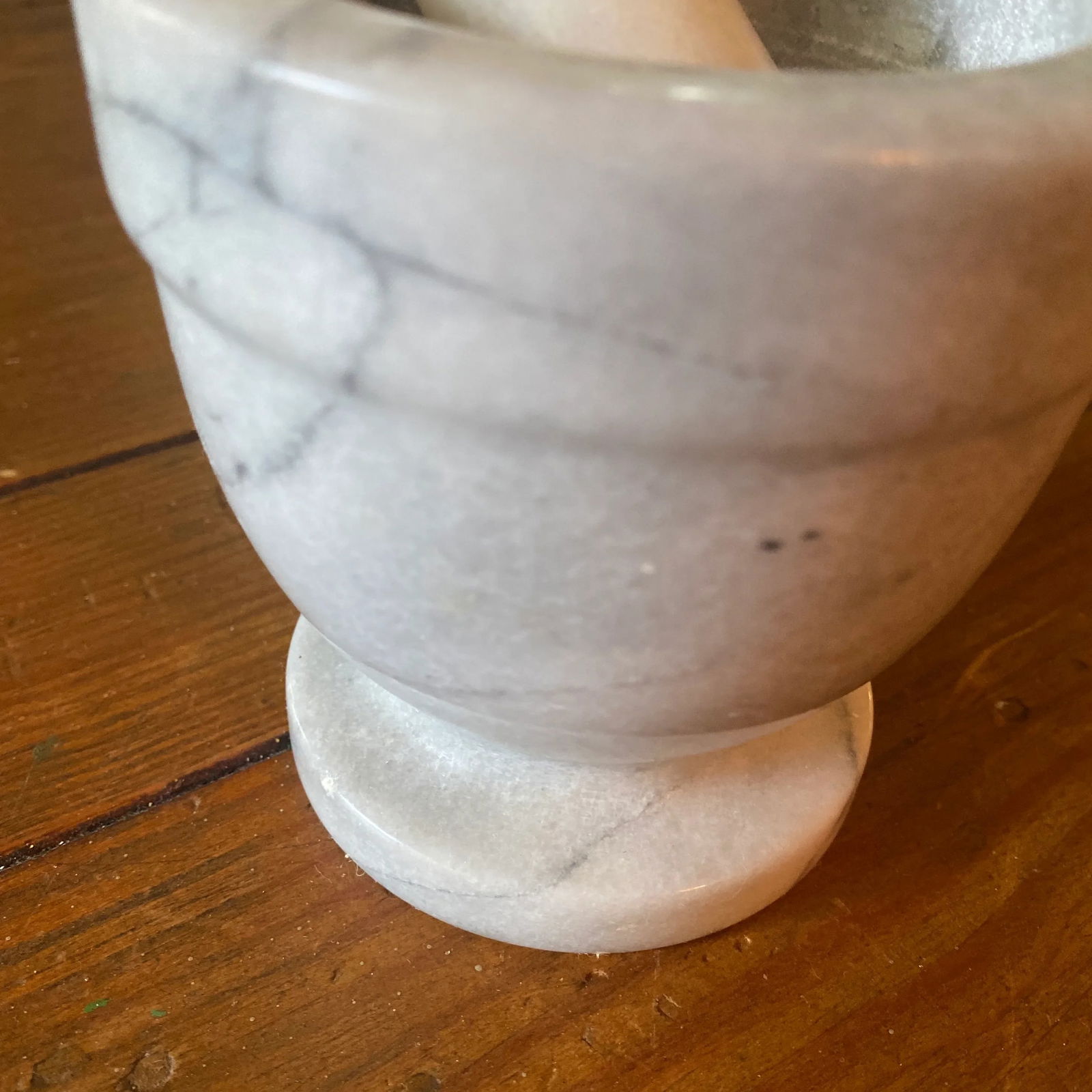 1970s Marble Mortar and Pestle - 2