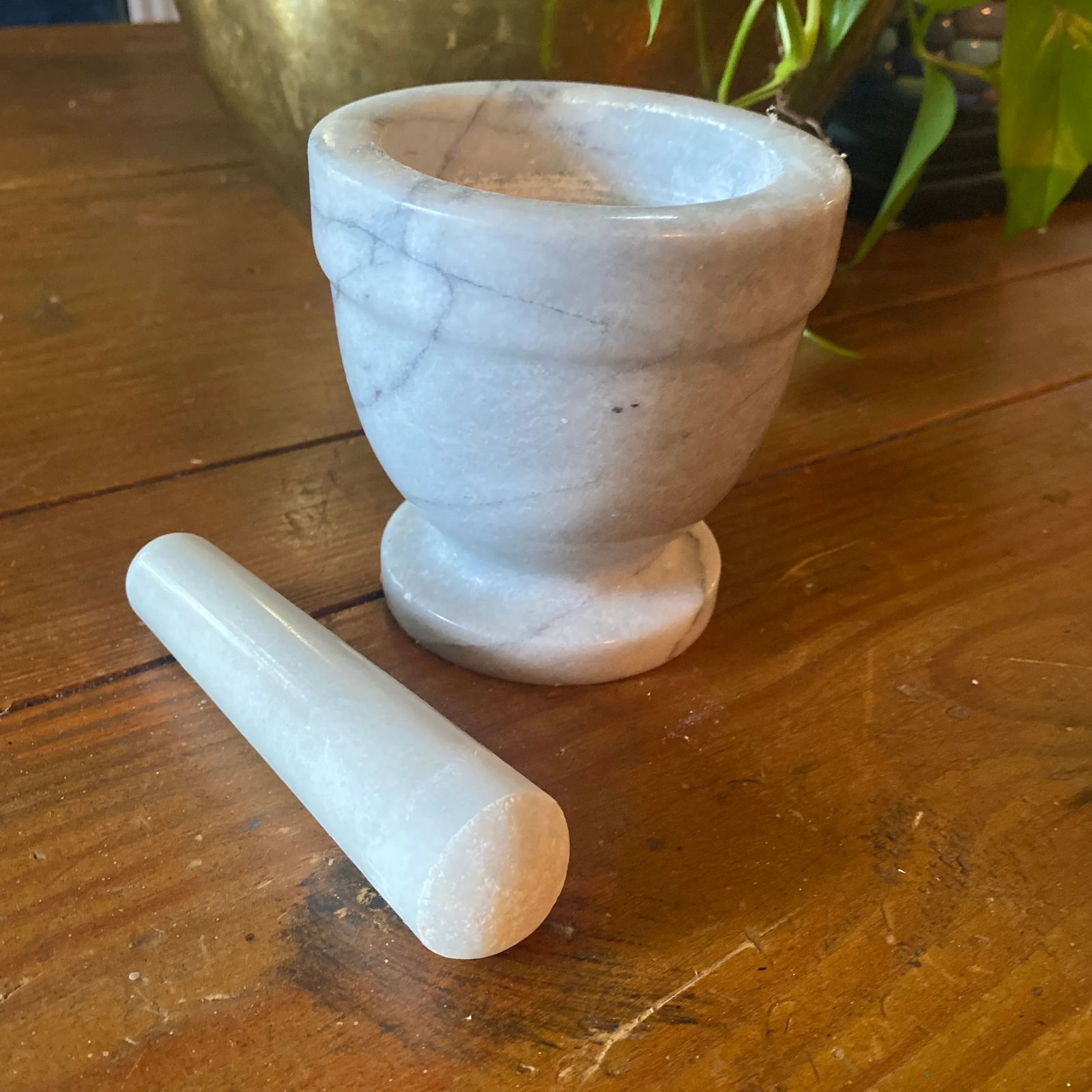 1970s Marble Mortar and Pestle - 3