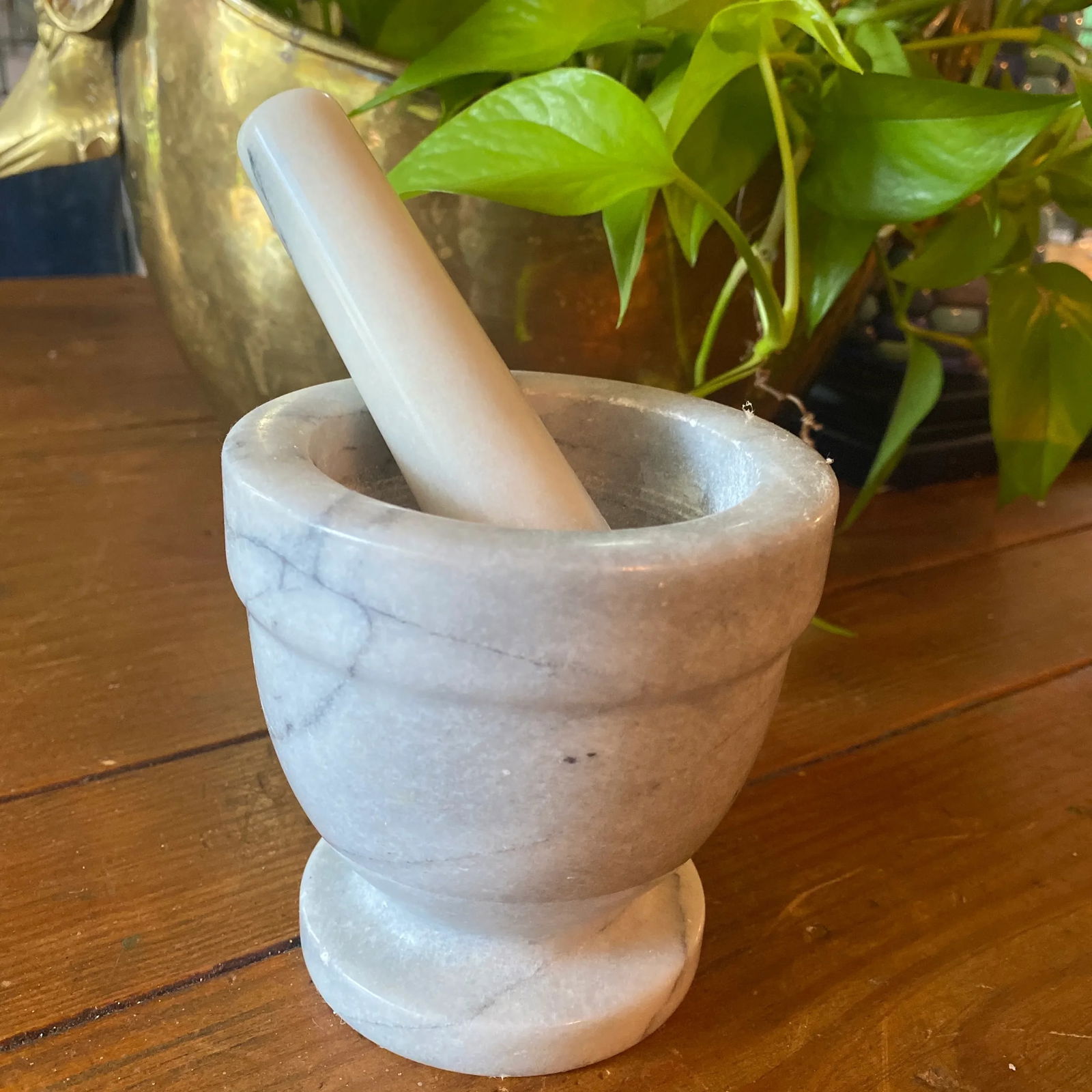 1970s Marble Mortar and Pestle - 6