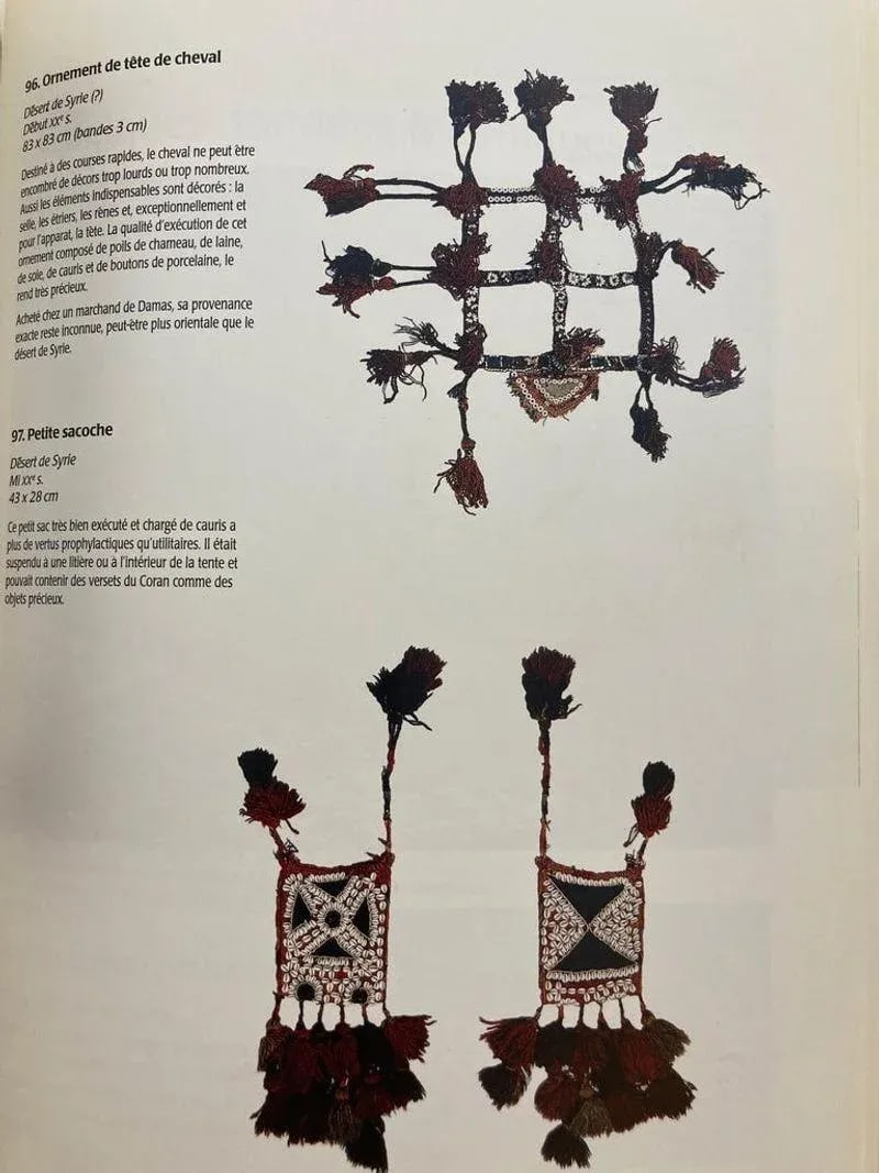 Early 20th Century Over the Desert Au Fil Du DeÌsert Textiles From the Nomadic Desert Book - 7