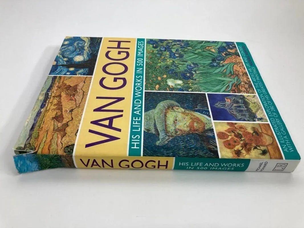 Late 20th Century Van Gogh His Life and Works in 500 Images Hardcover Book - 5