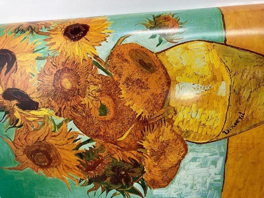 Late 20th Century Van Gogh His Life and Works in 500 Images Hardcover Book - 8