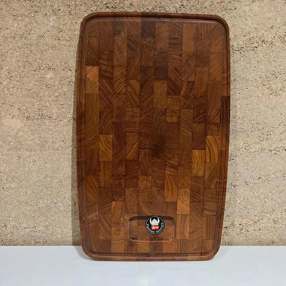 1960s Digsmed Teakwood Cutting Board Cheese Charcuterie Denmark - 2