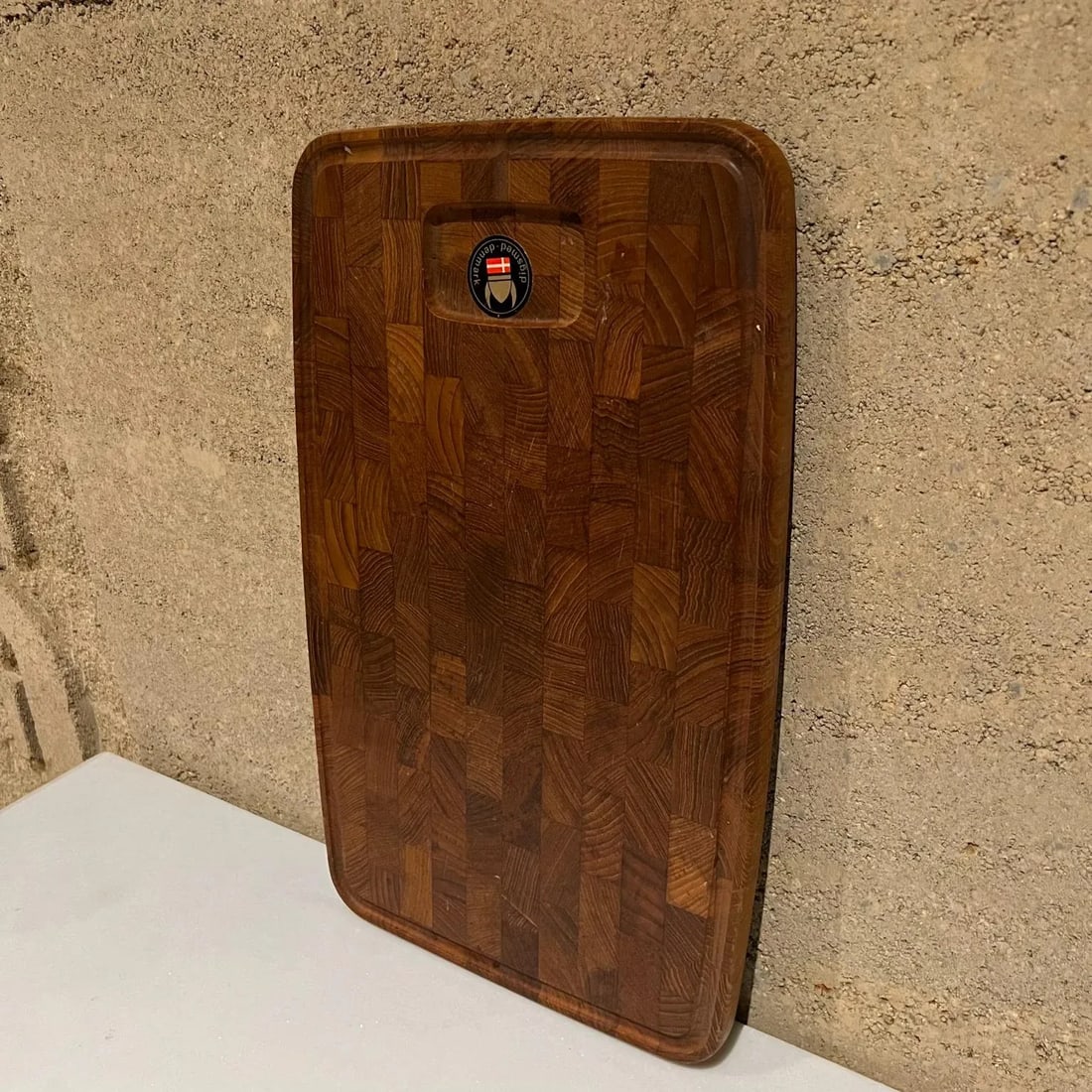 1960s Digsmed Teakwood Cutting Board Cheese Charcuterie Denmark - 6