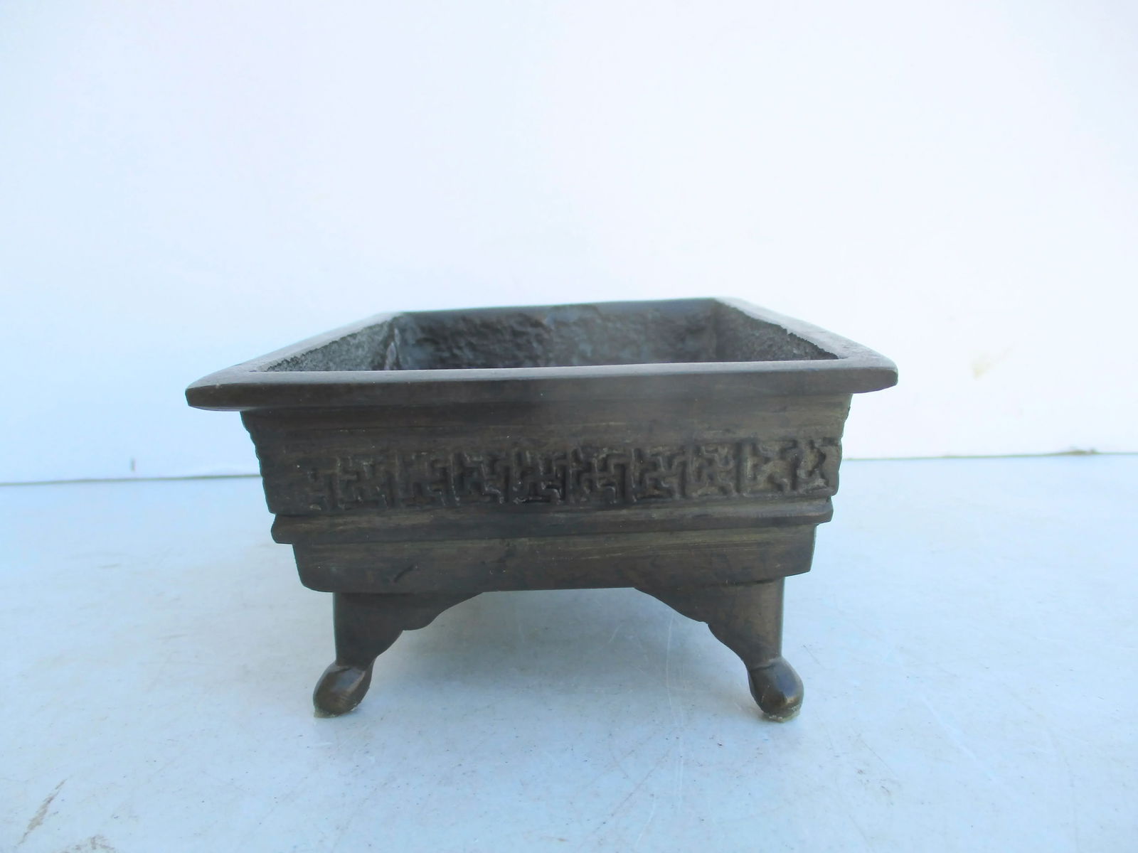Japanese Bronze Bonsai Tree Stand - 3