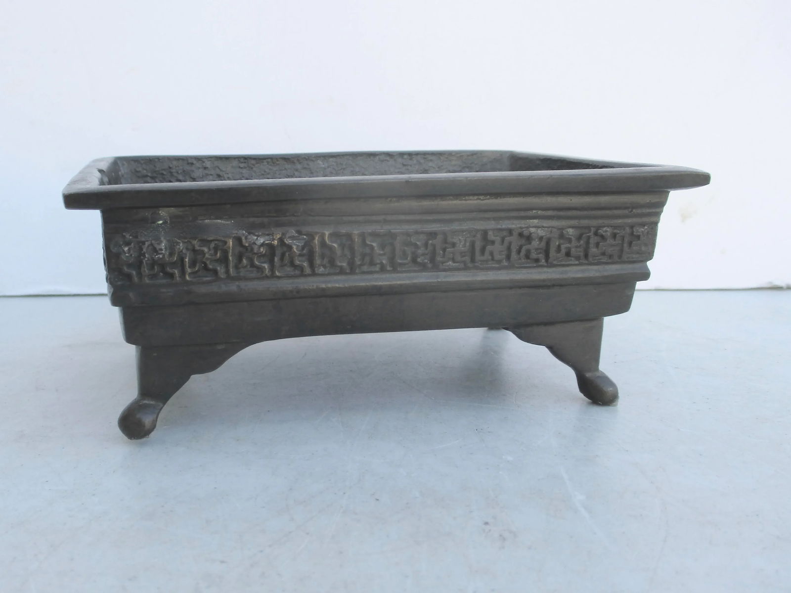 Japanese Bronze Bonsai Tree Stand - 4