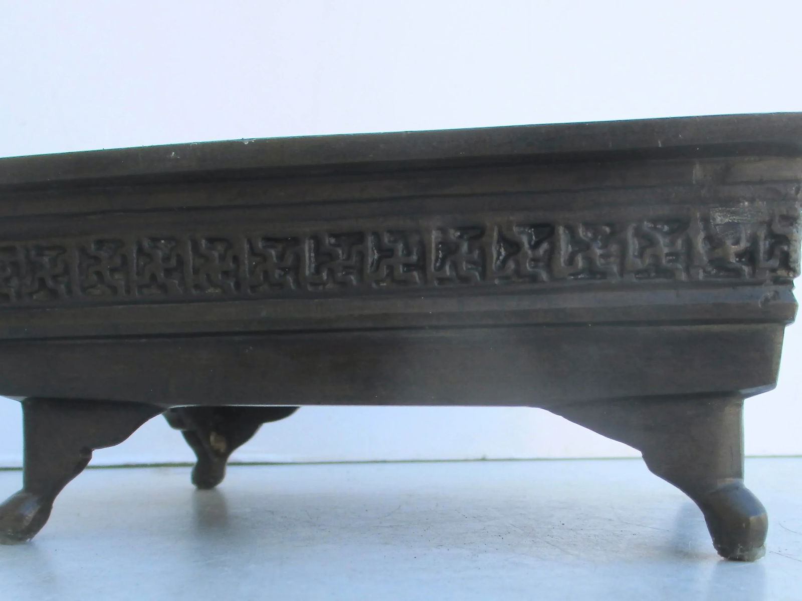 Japanese Bronze Bonsai Tree Stand - 6