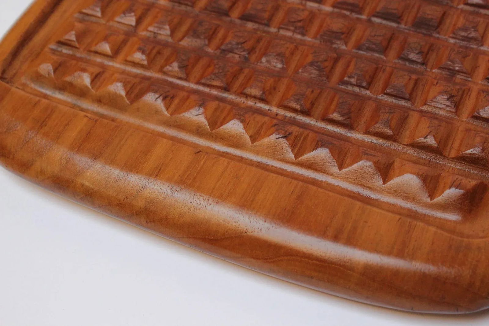 Mid-Century Modern Teakwood "Mouse" Cutting Board - 10