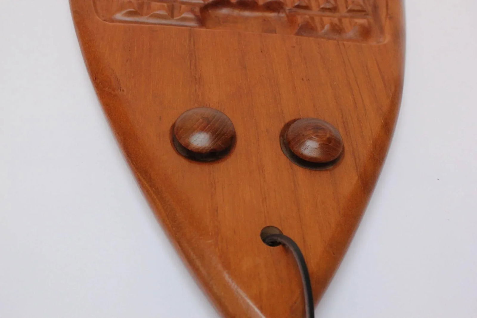 Mid-Century Modern Teakwood "Mouse" Cutting Board - 11