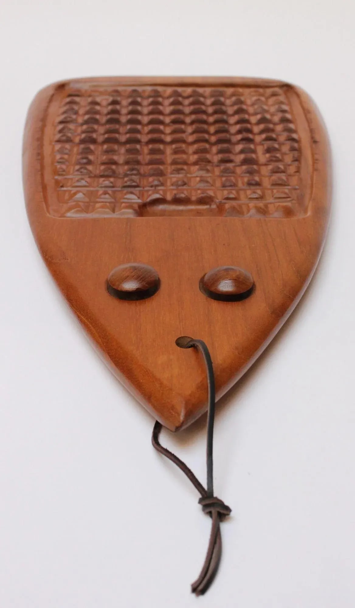 Mid-Century Modern Teakwood "Mouse" Cutting Board - 2