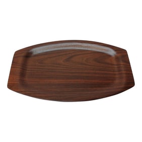 Vintage Jacaranda Serving Tray by Kraftware