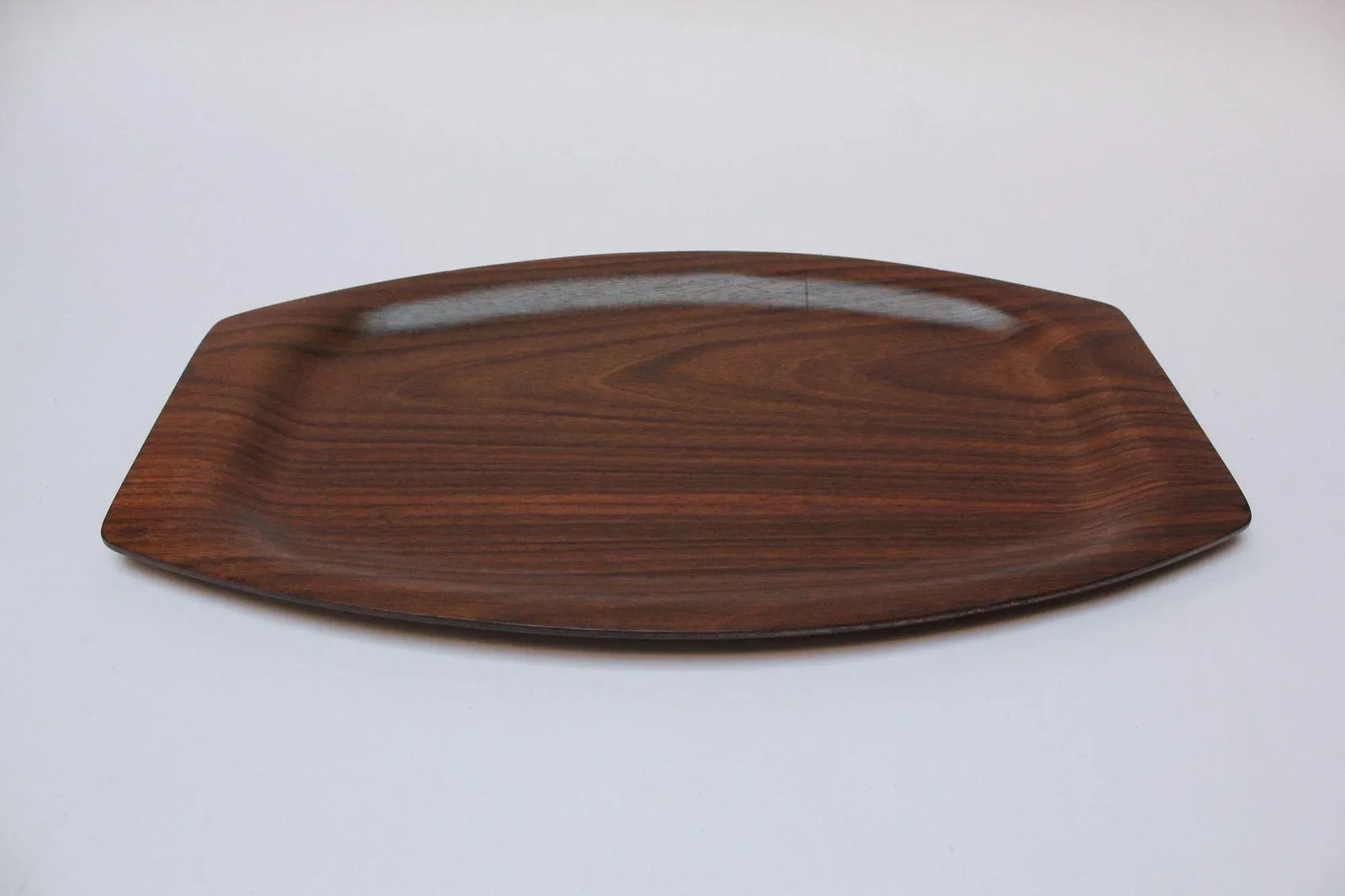 Vintage Jacaranda Serving Tray by Kraftware - 2