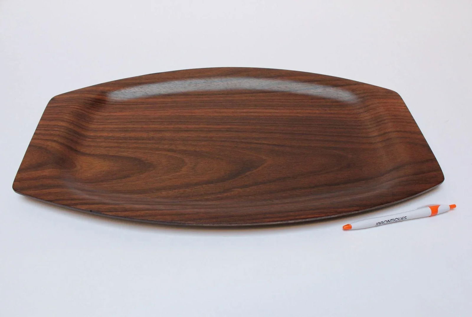 Vintage Jacaranda Serving Tray by Kraftware - 5