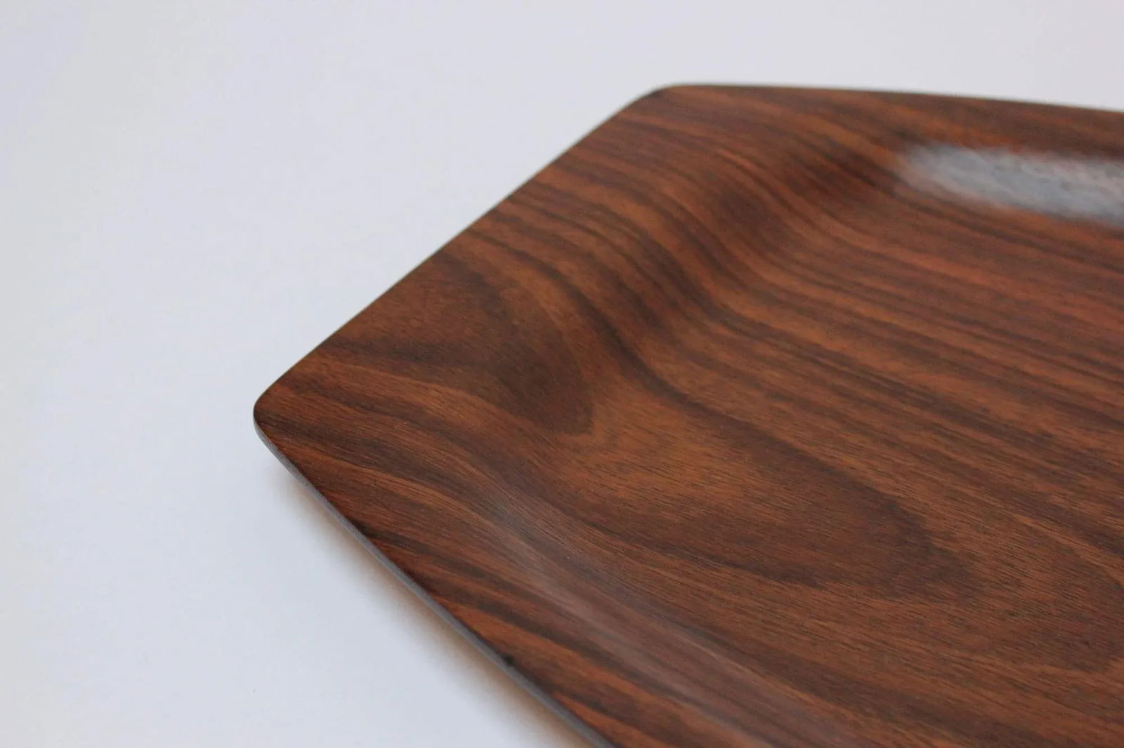 Vintage Jacaranda Serving Tray by Kraftware - 7