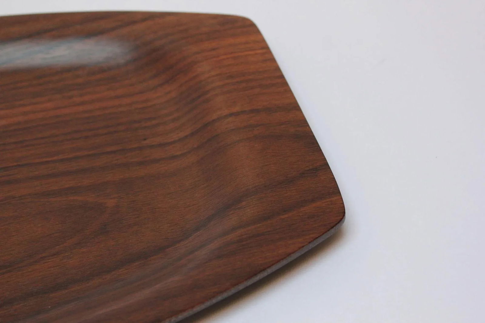 Vintage Jacaranda Serving Tray by Kraftware - 8