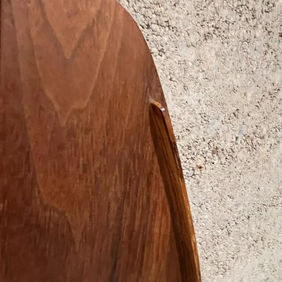 1970s Modern Charcuterie Platter Wood Cutting Board - 3