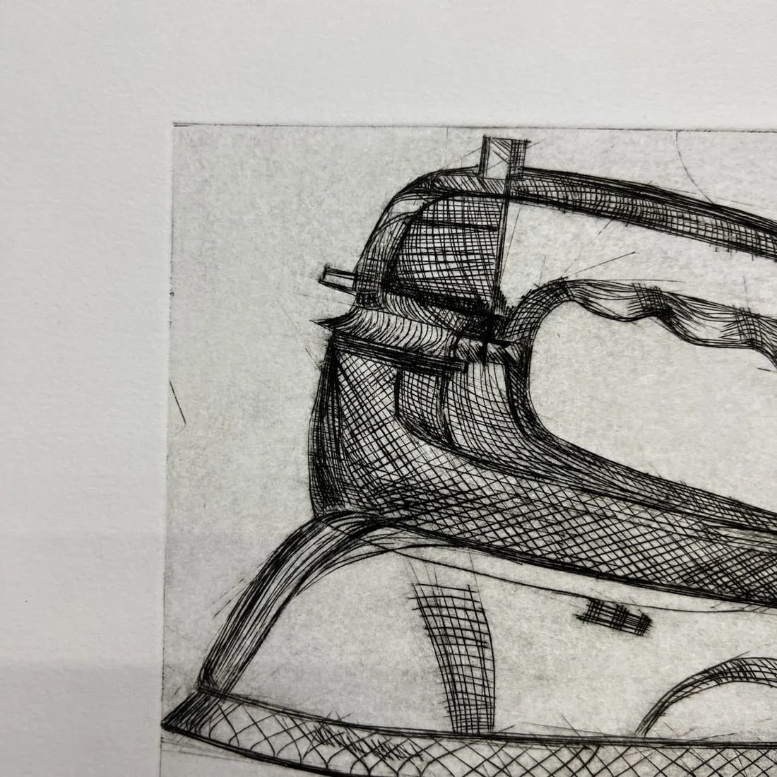 Sept 1998 'Domestic Etch' Iron Sketch 2/15 Gina Kail - 5