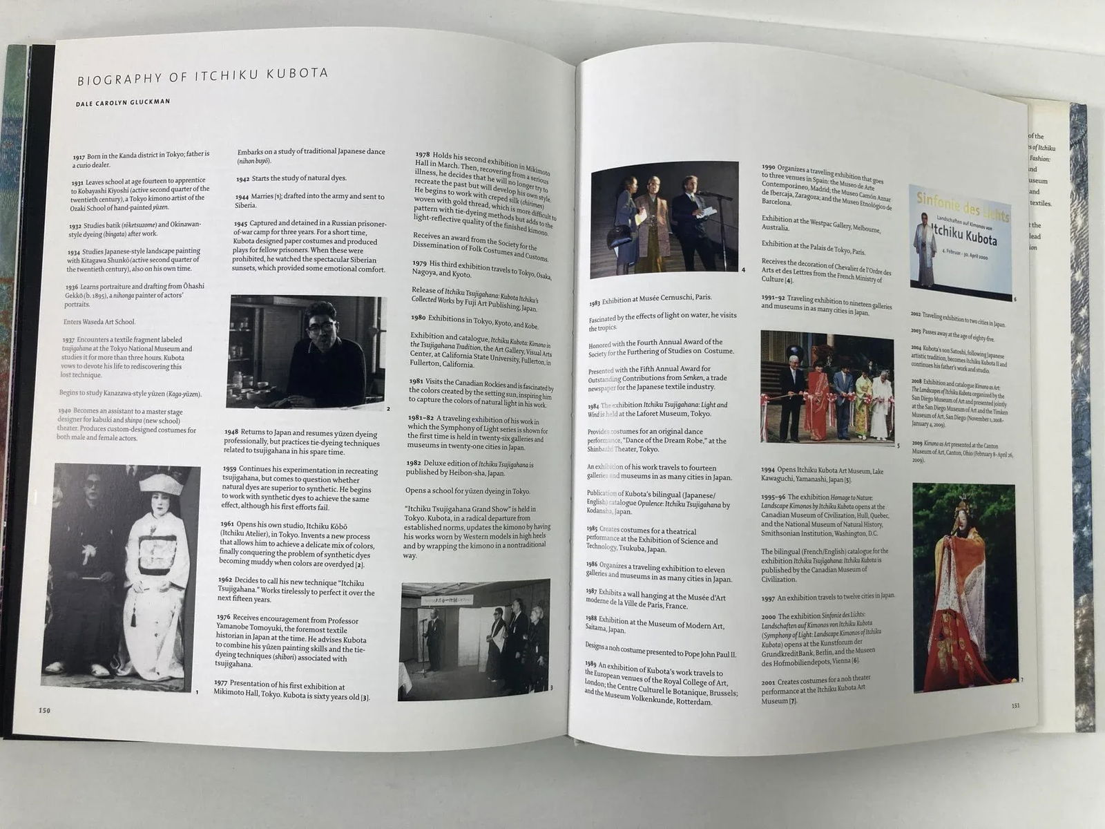 Kimono as Art the Landscapes of Itchiku Kubota by Dale Carolyn Gluckman, Hollis Goodall Hardcover Bo - 12