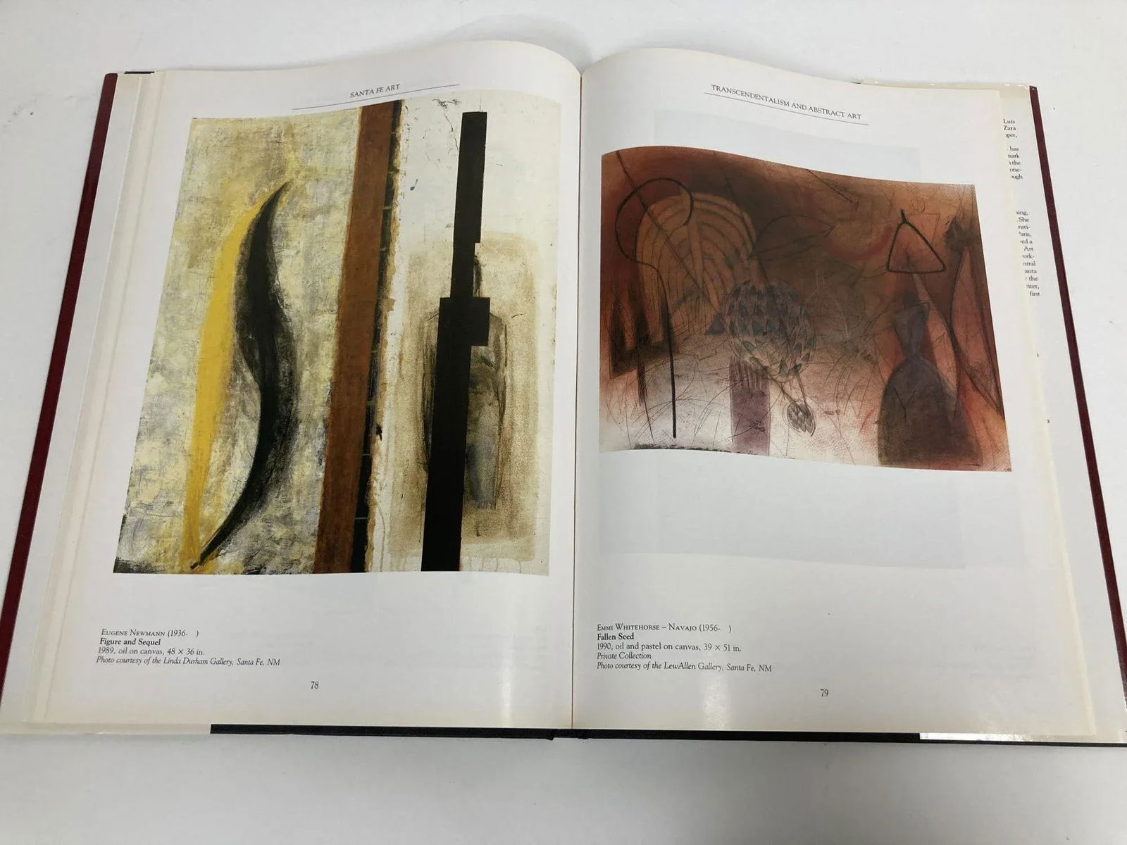 Santa Fe Art. Ellis, Simone. Published by Crescent Books., New York., 1993 Large Hardcover Art Book - 12