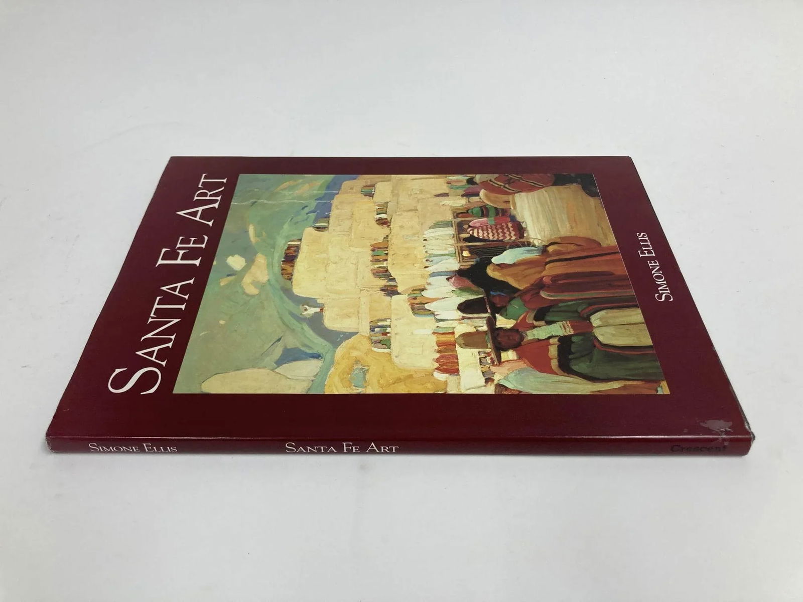 Santa Fe Art. Ellis, Simone. Published by Crescent Books., New York., 1993 Large Hardcover Art Book - 3